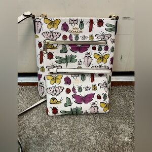 Coach creature crossbody and wallet